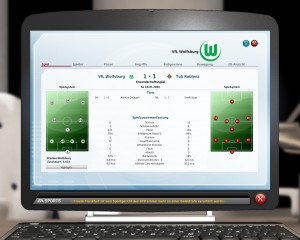 Spielübersicht - Screenshot aus "Fußball Manager 10" von EA Sports